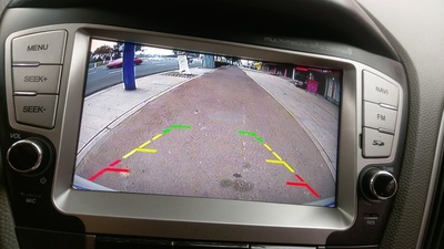 truck reversing camera image quality