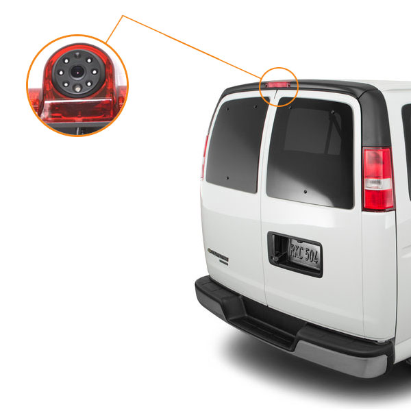 Upgraded Third Brake Light Camera System for Chevy Express / GMC Savana