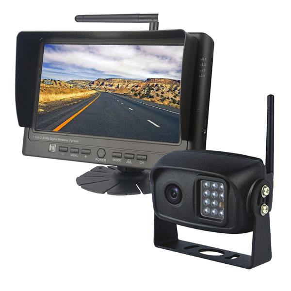 7 inch wireless backup camera system