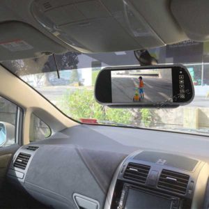 7 inch clip on rear view mirror monitor installation guide