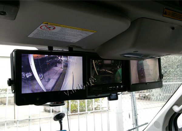 7 inch rear view monitor installation